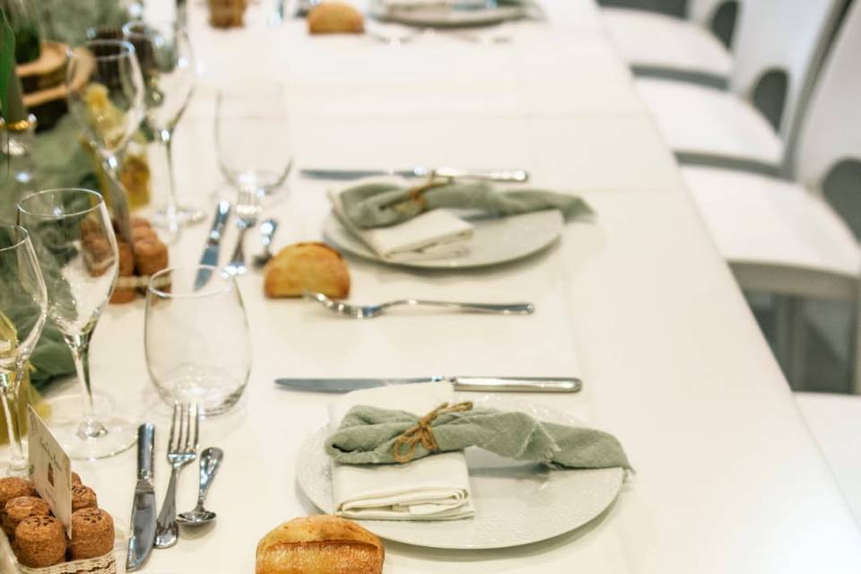 Table des mariés