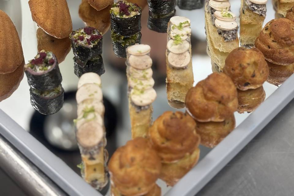 Plateau de mignardises salées
