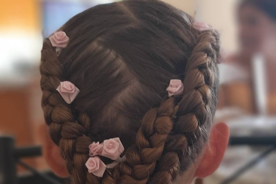 Chignon tresse