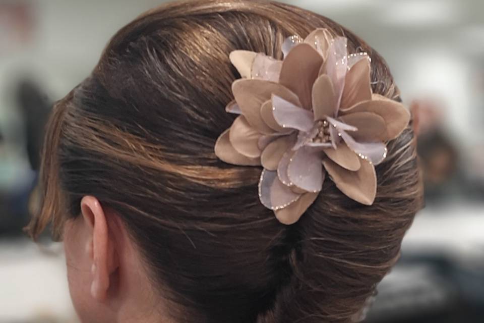Chignon banane