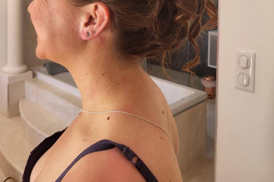 Chignon haut