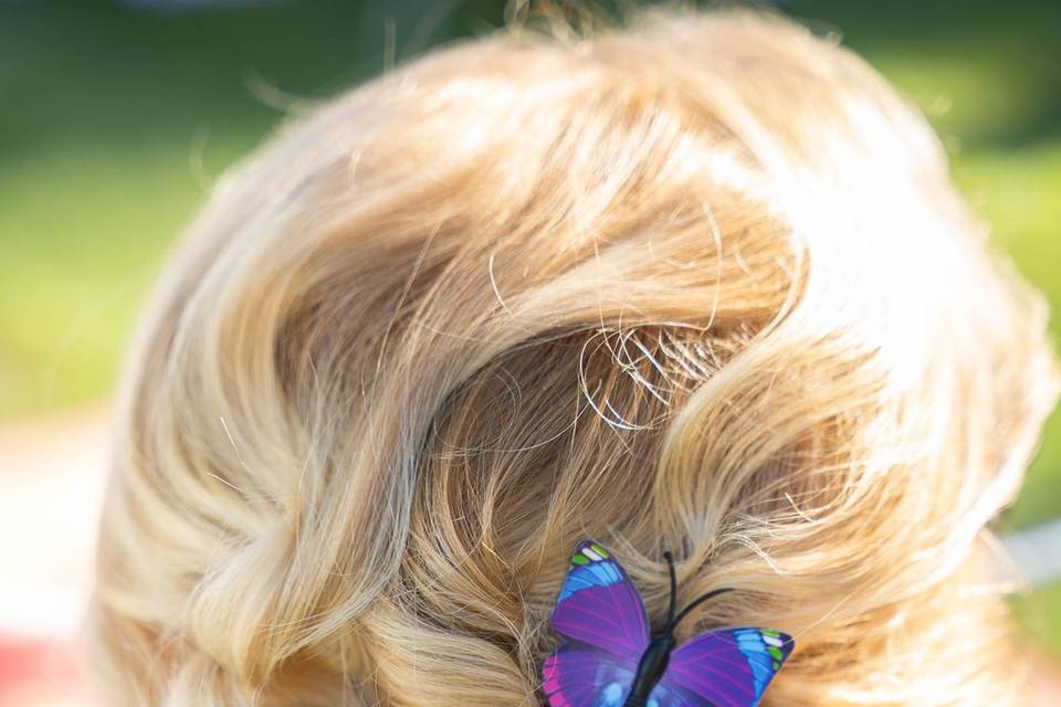 Chignon bohème