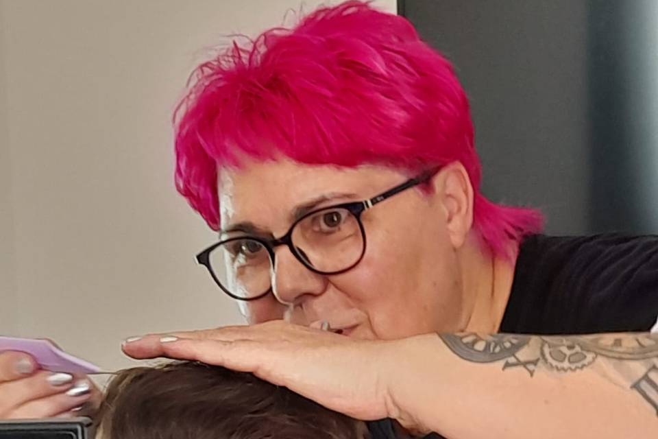 Préparation chignon