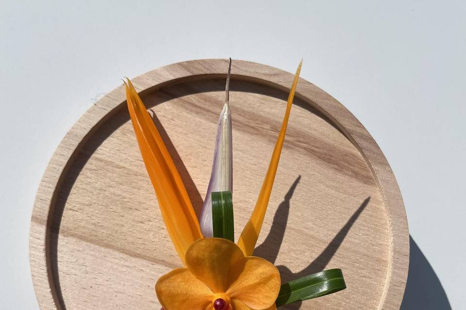 Boutonnière éxotique