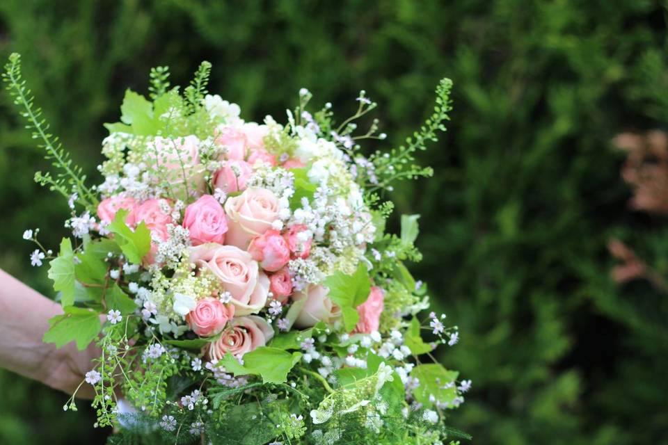 Bouquet de pivoines