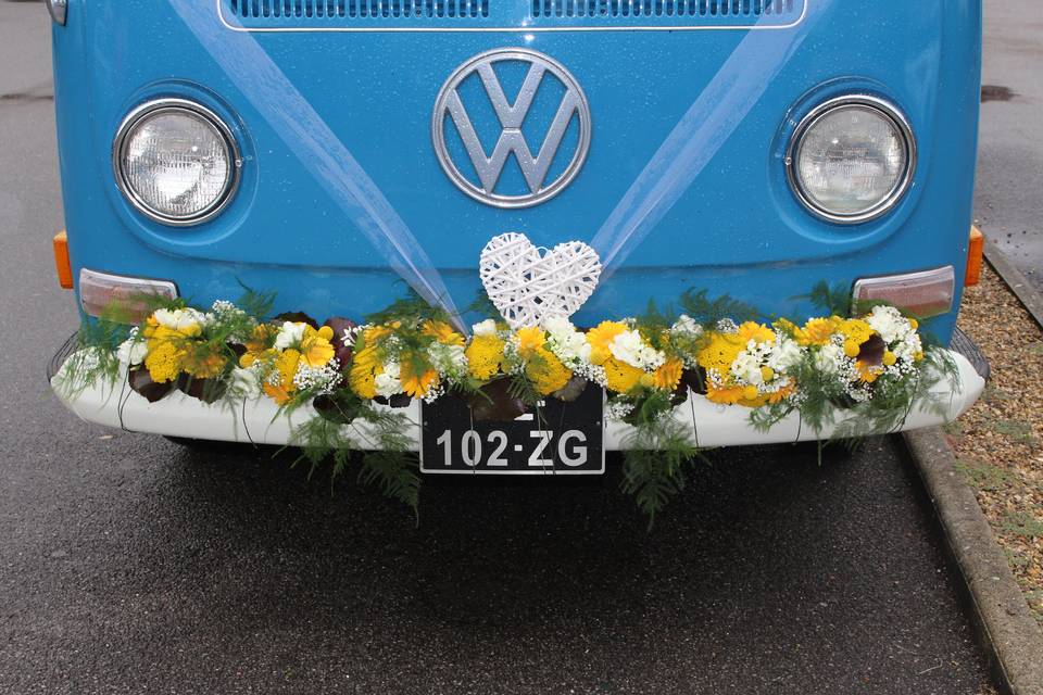 Décoration d'un combi vw