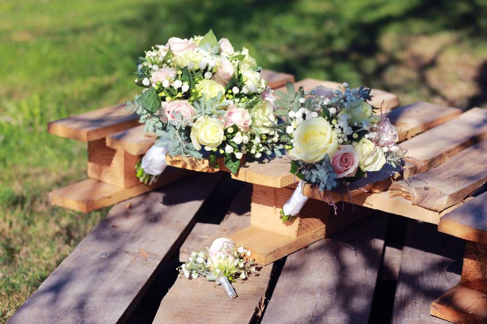 Le trio de fleurs