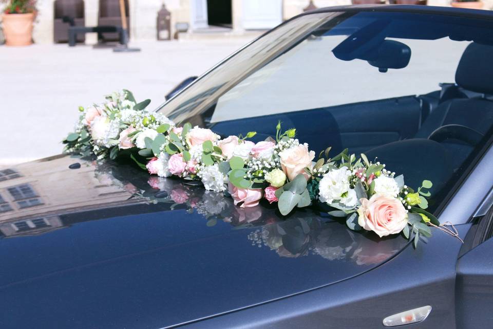 Mariage E&M - Déco de voiture