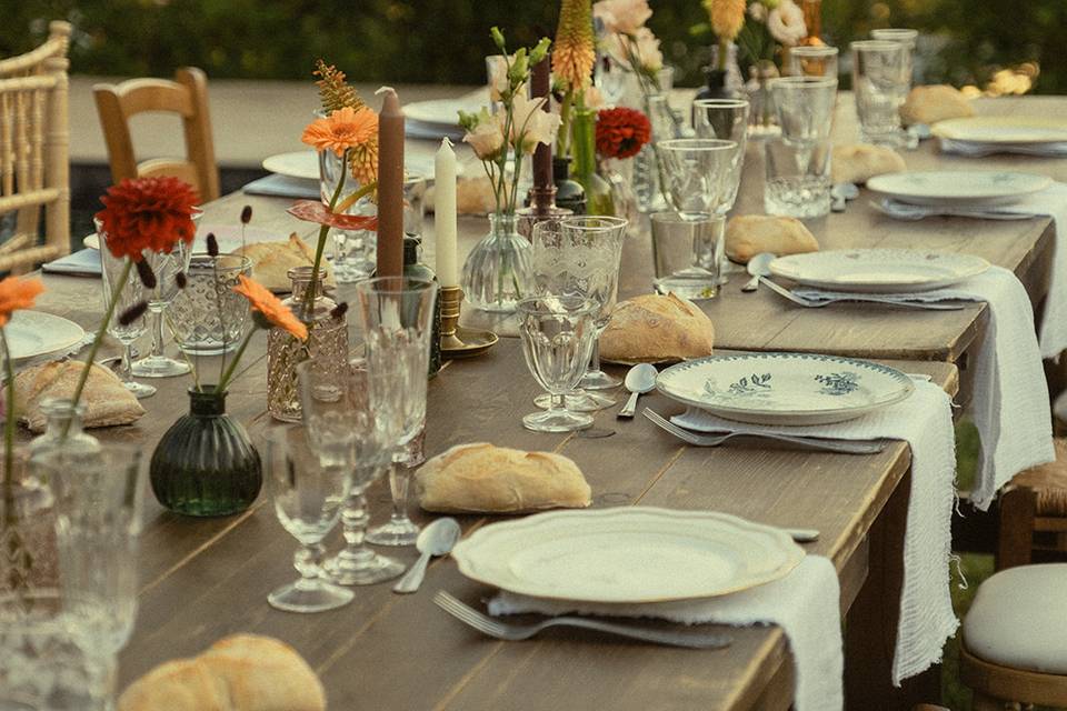 Vaisselle vintage tarn albi