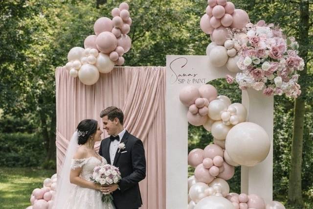 Photocall mariage
