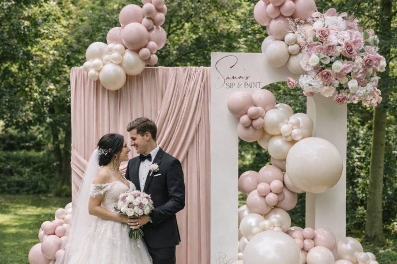 Photocall mariage