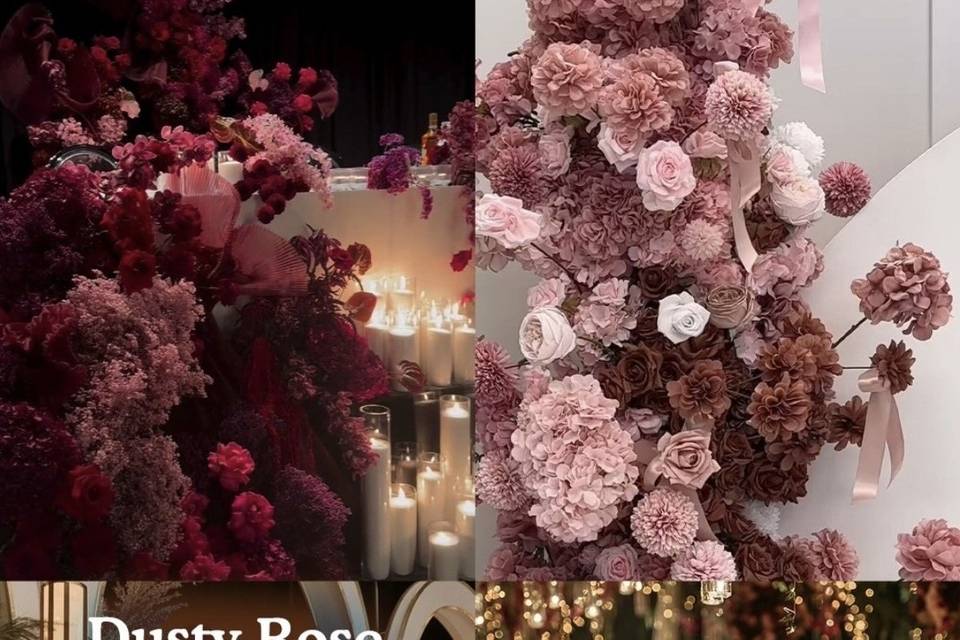 Décoration tendance Dusty Rose