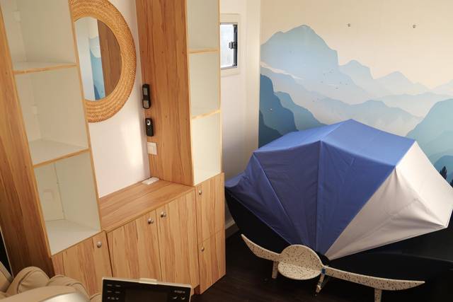 Intérieur du camion cocoon