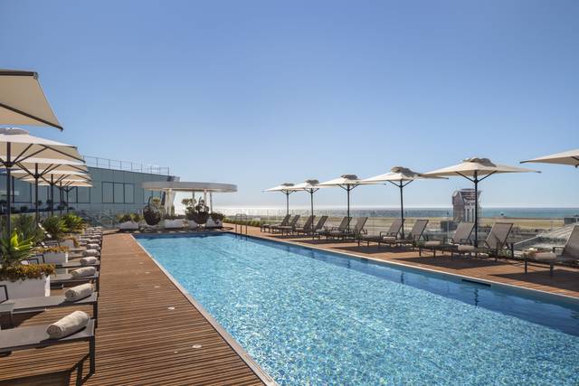 Rooftop swimming pool
