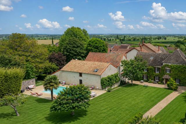 Les Charmes vue du ciel