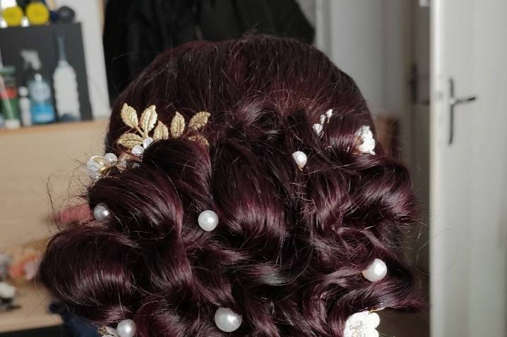 Chignon mariée