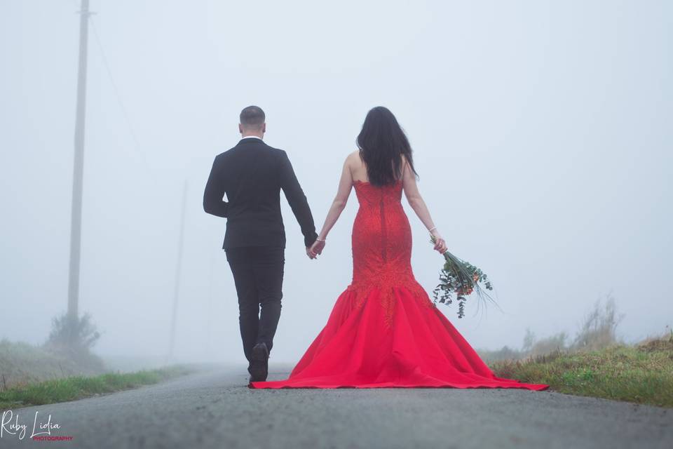 La mariée en rouge