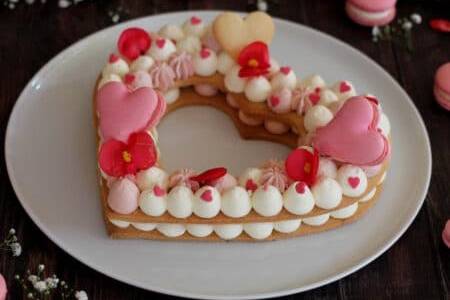 Heart cake