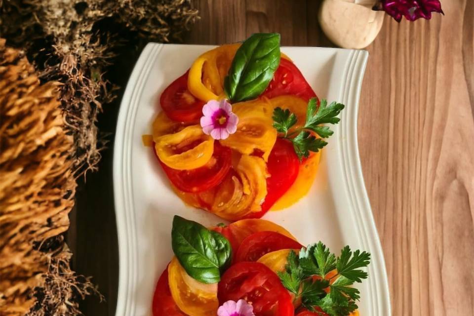 Rosas de tomates