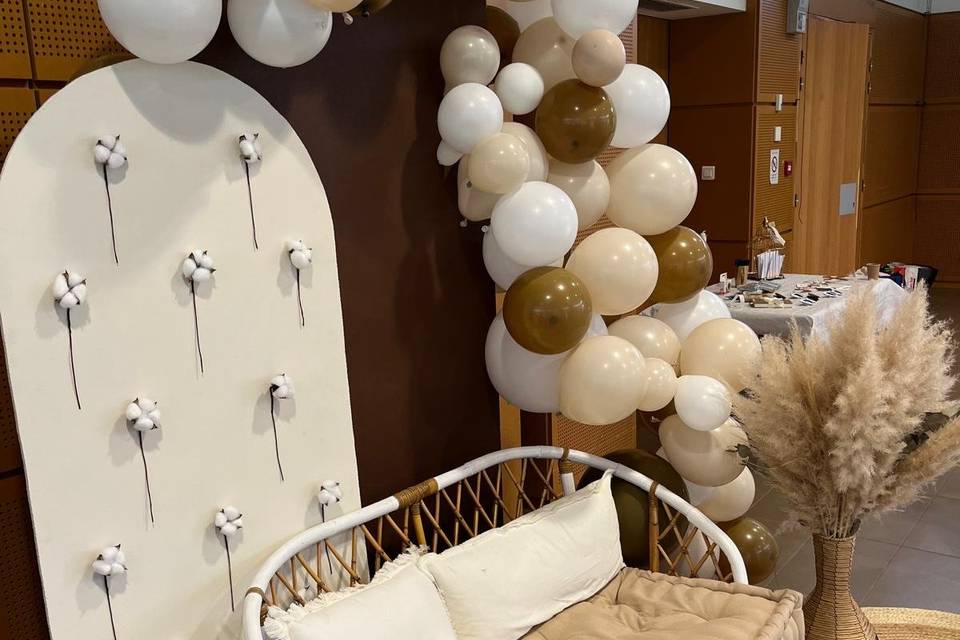 Salon rotin baptême