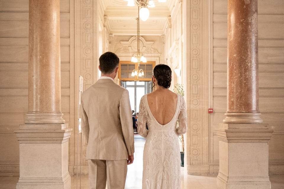 Couple à la Mairie