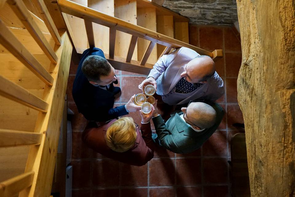 Les préparatifs des hommes