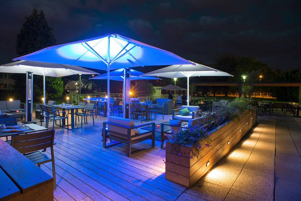 Terrasse du Novotel Lesquin