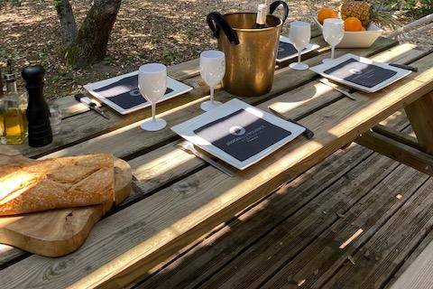 Terrasse grand cabanon