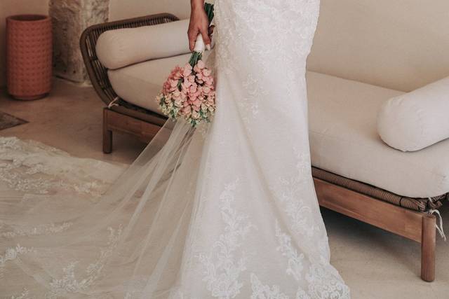 Préparatifs de la mariée