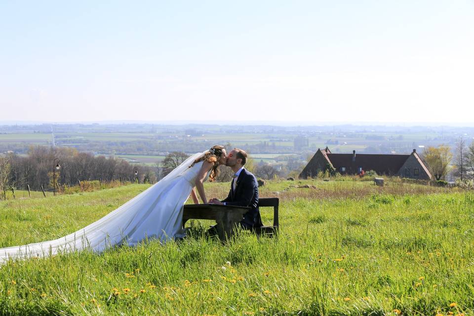 Le shooting des mariés