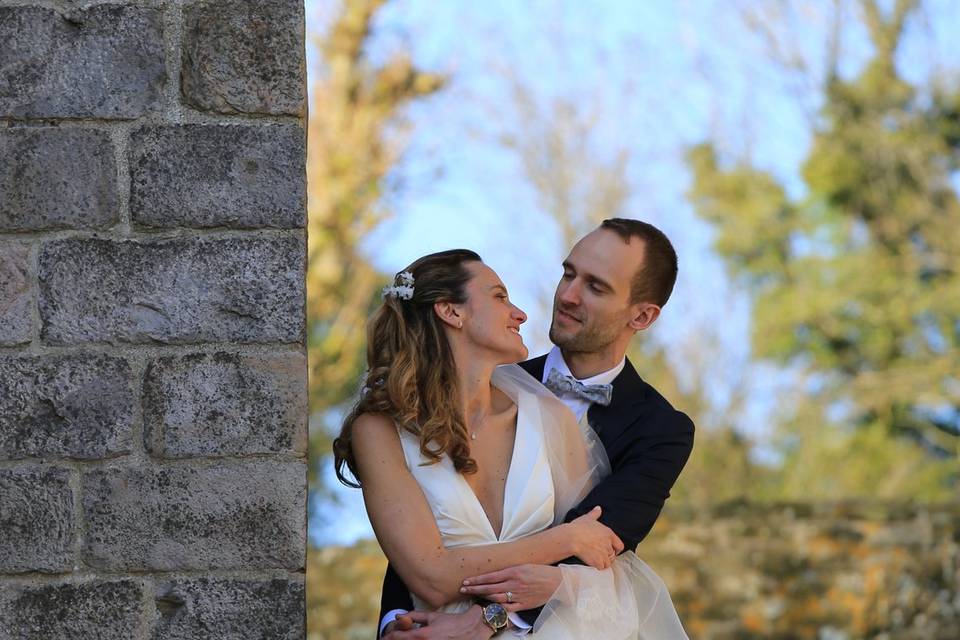 Le shooting des mariés