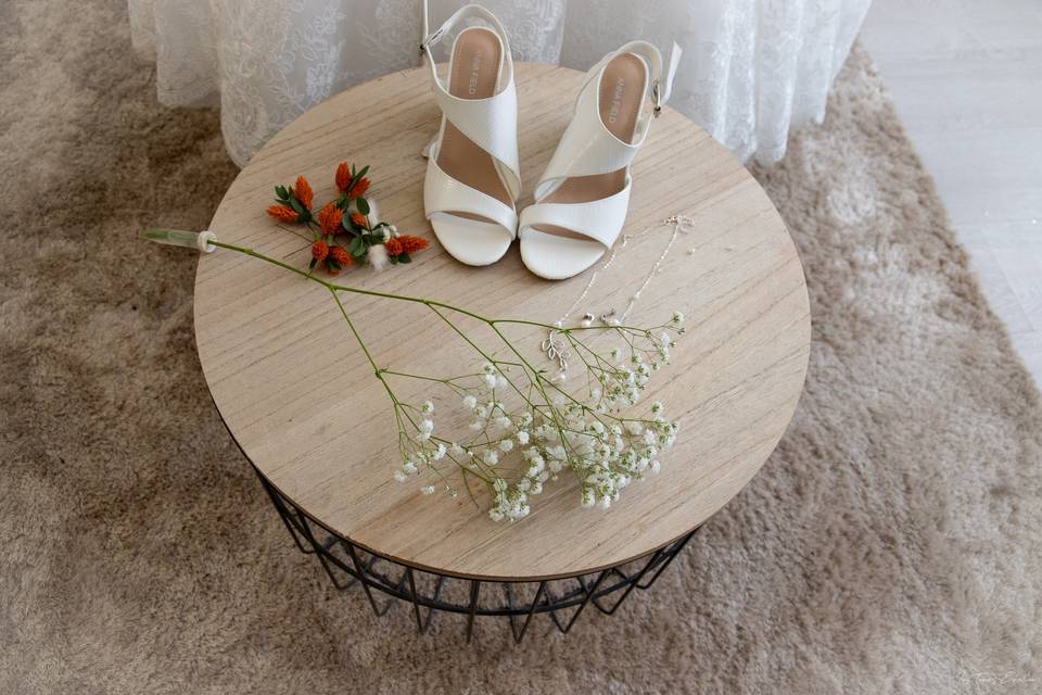 Préparation de la mariée