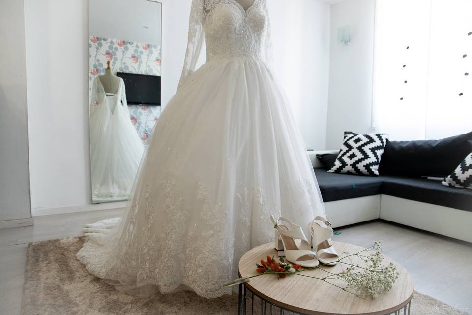 Préparation de la mariée