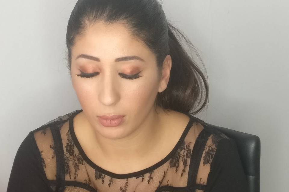 Maquillage soirée orientale