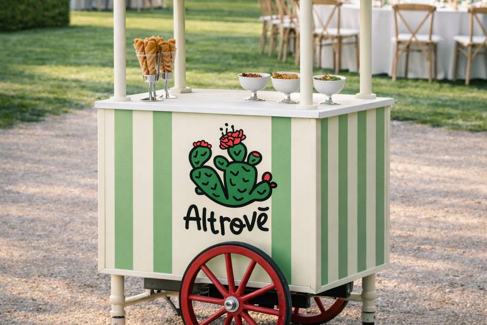Chariot à glaces