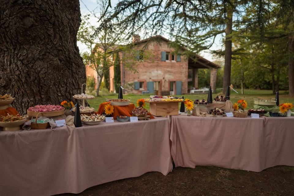 Buffet vin d'honneur