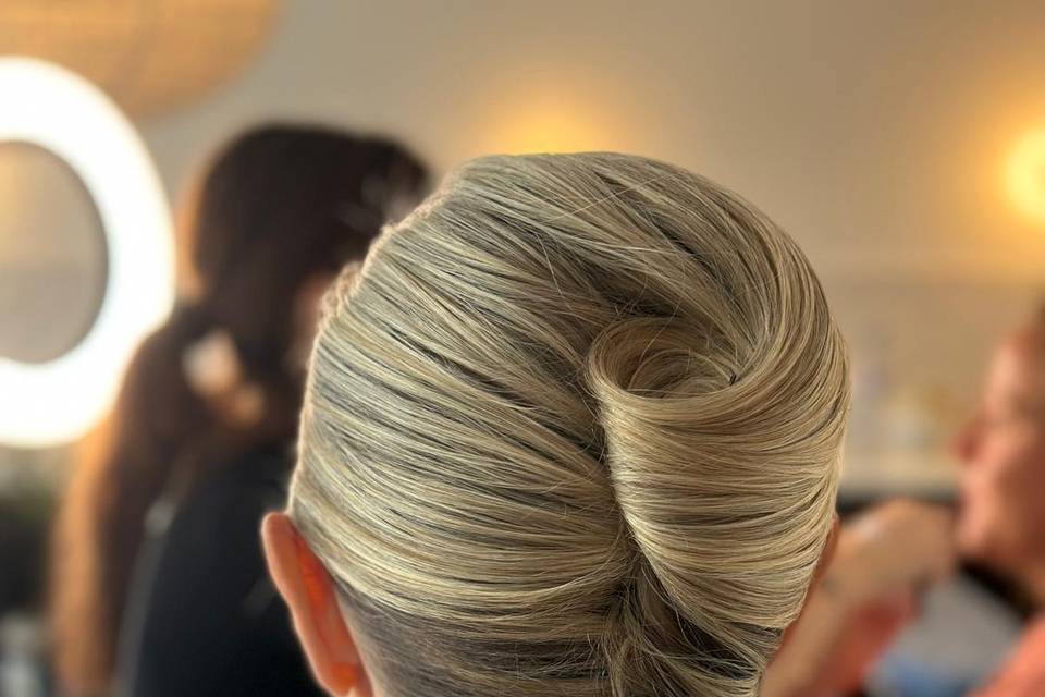 Chignon banane
