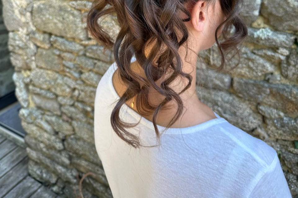 Chignon haut