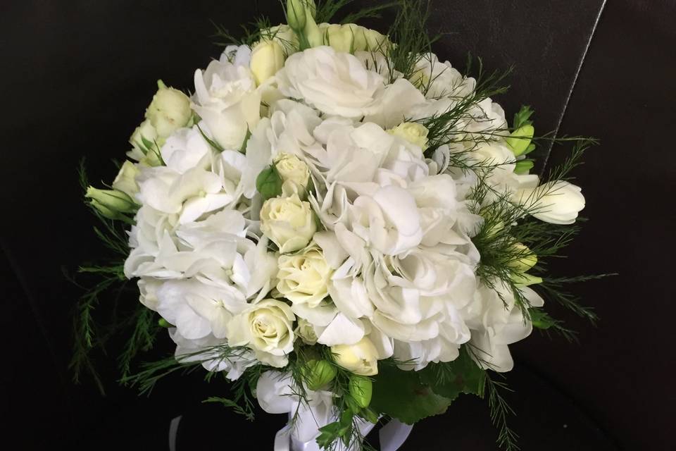 Bouquet de mariée champètre