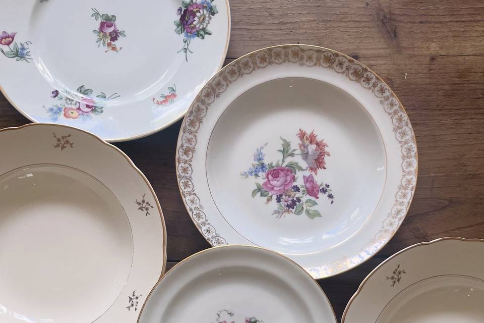 Charme floral rétro