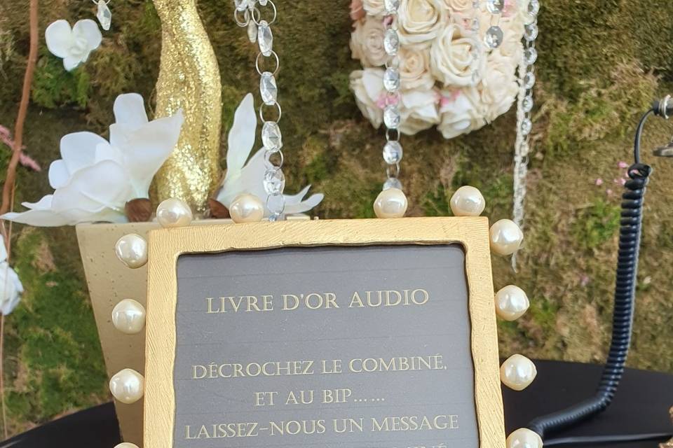 Livre d'or audio