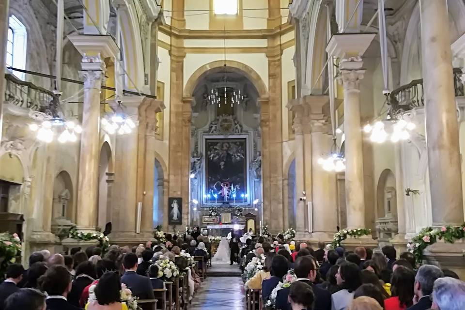 A l'église à Palerme