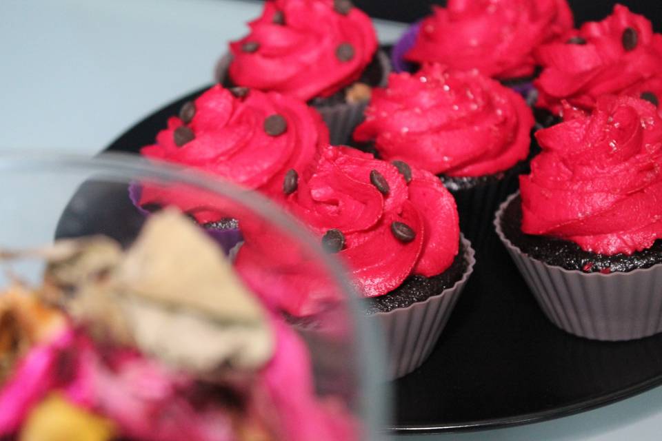 Cupcake choco framboise
