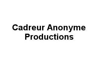 Cadreur Anonyme Productions