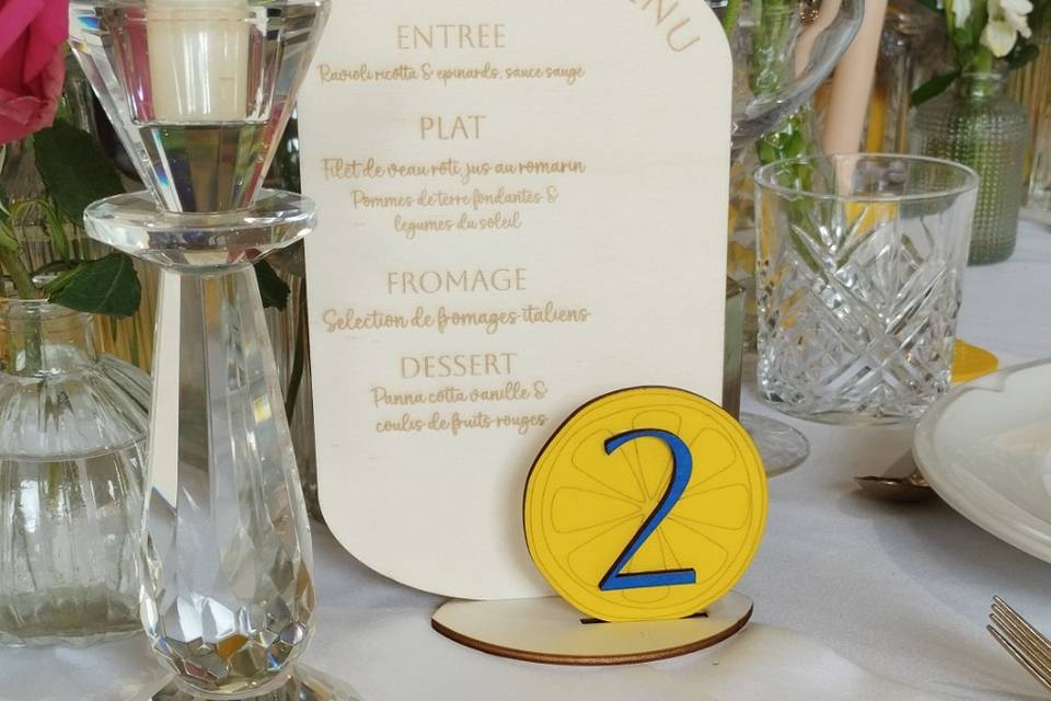 Menus 
