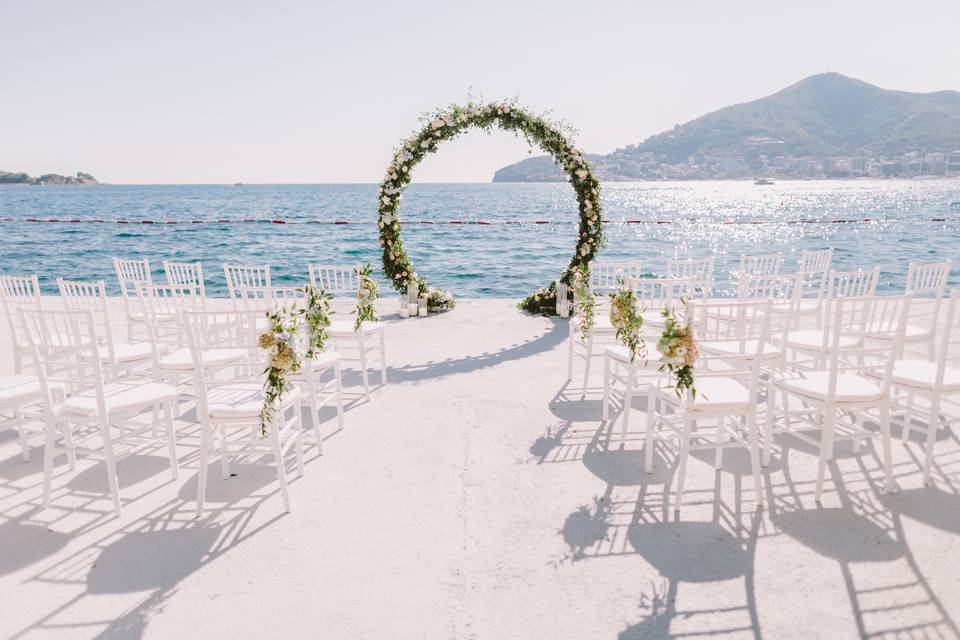 Wedding on the Sea