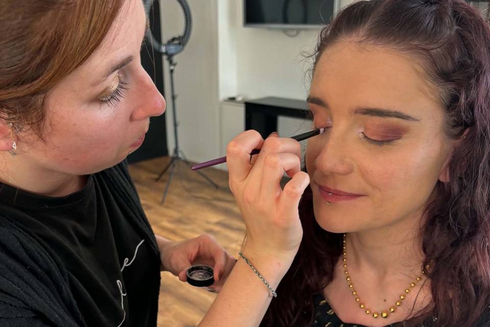 Maquillage sophistiqué