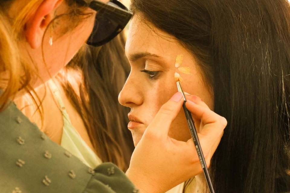 Animation maquillage artistiqu