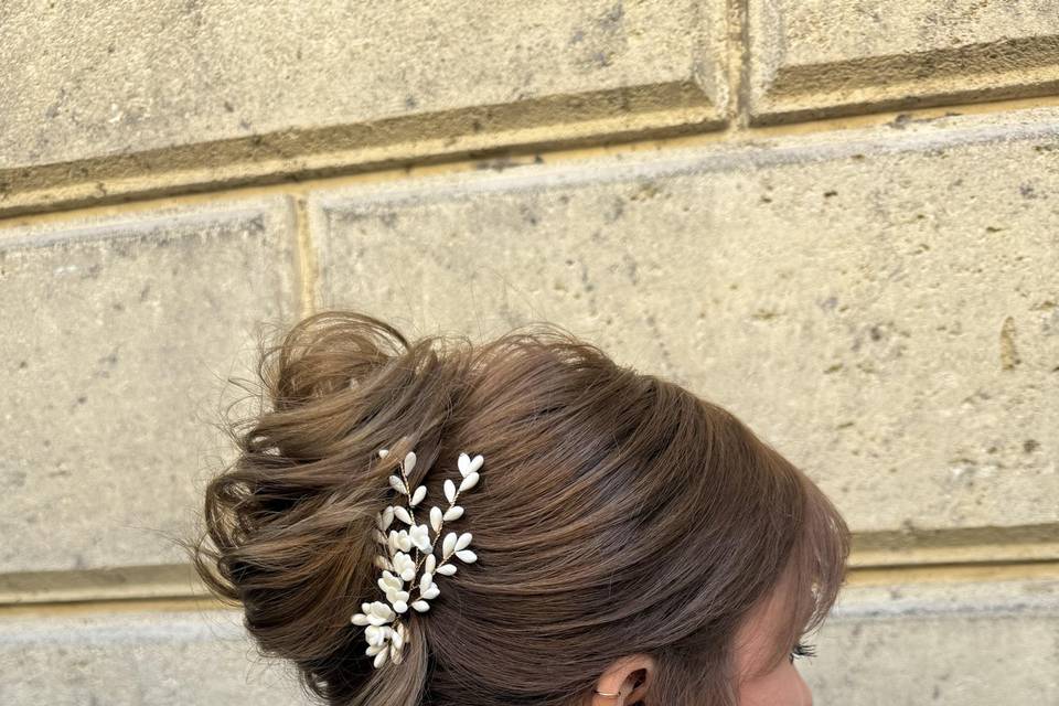 Chignon mariée
