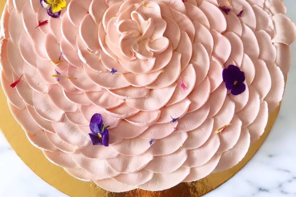 Entremet floral